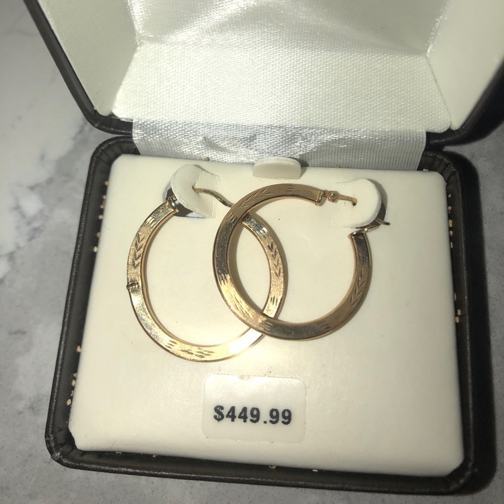 Macy’s Gold earrings